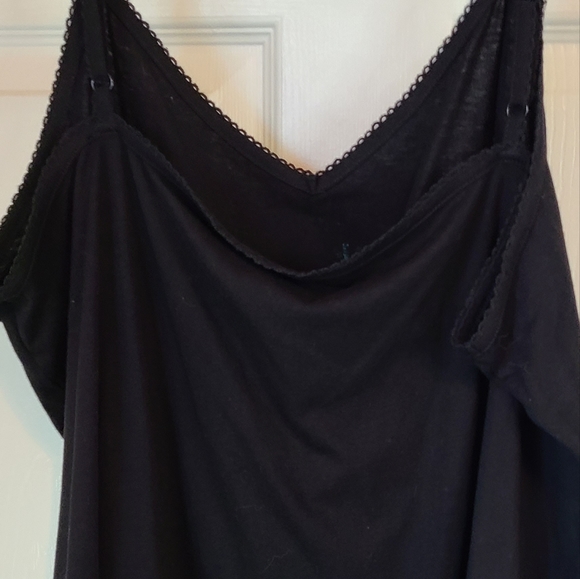 (570) Kim Roger's Woman's Intimates, Size: 2X Color: Black - Picture 12 of 13